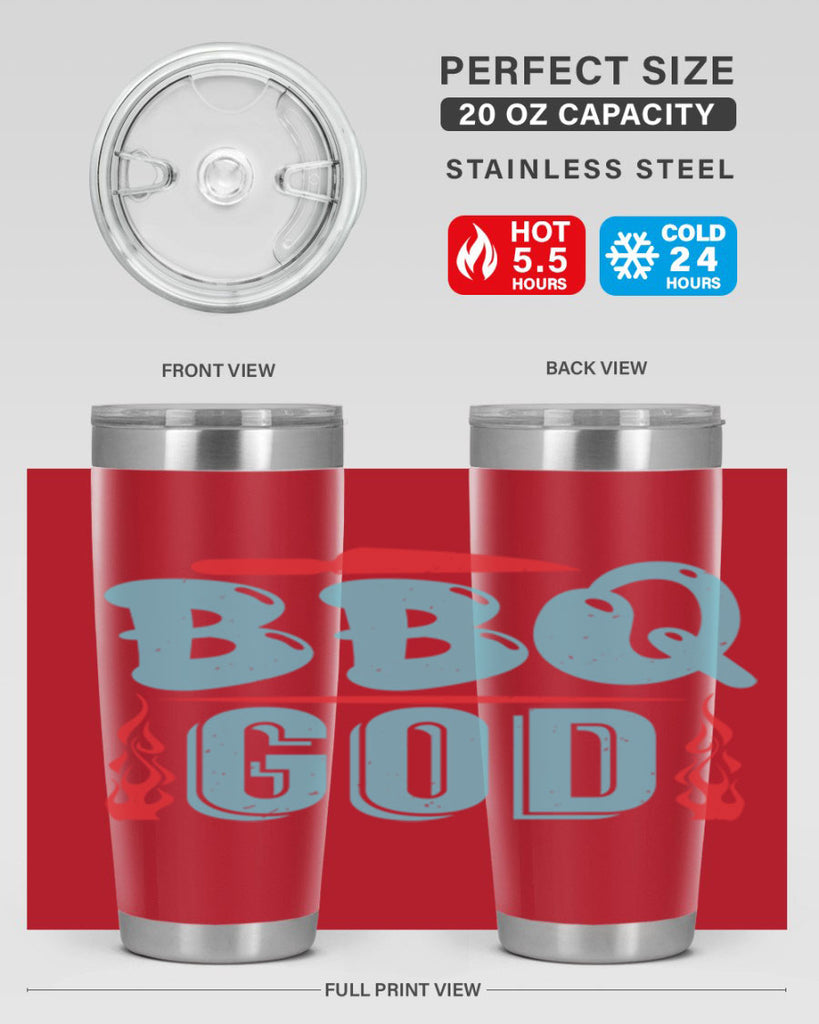 bbq god 28#- bbq- Tumbler