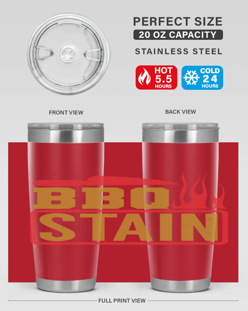 bbq stain 3#- bbq- Tumbler