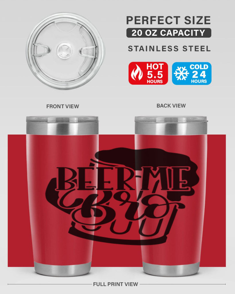 beer me bro 47#- beer- Tumbler