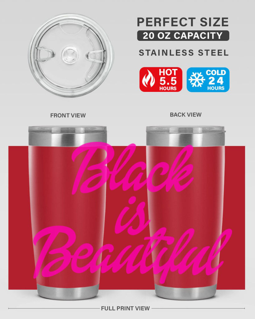 black is beautiful 200#- black words phrases- Cotton Tank