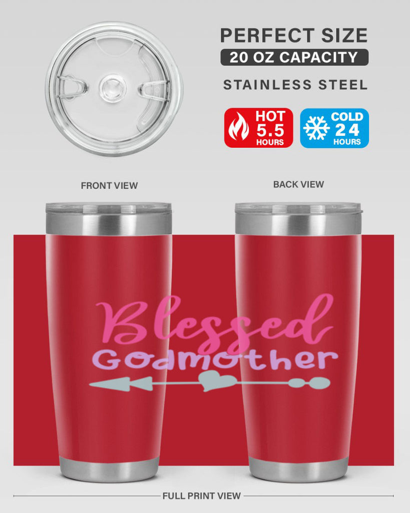 blessed godmother 2#- God Parent- Tumbler