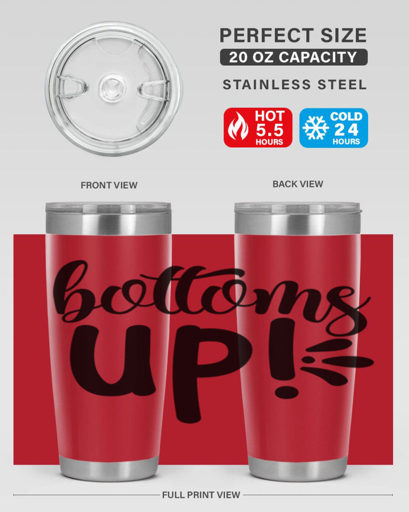 bottoms tup 207#- wine- Tumbler