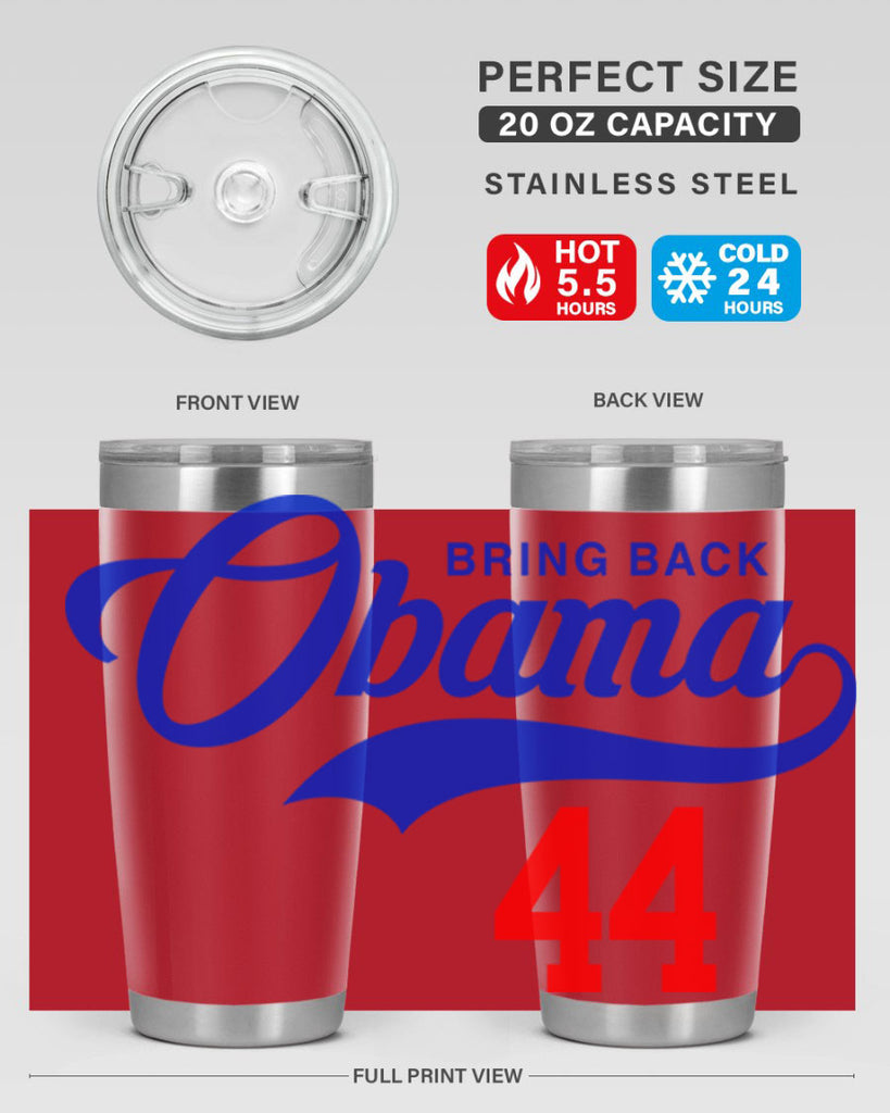 bring back obama jersey 191#- black words phrases- Cotton Tank