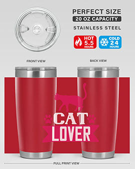 cat lover Style 32#- cat- Tumbler