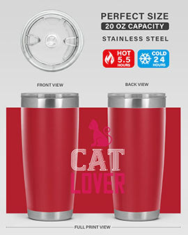 cat lover Style 33#- cat- Tumbler