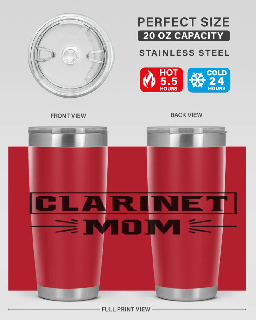 clarinet mom 193#- mom- Tumbler