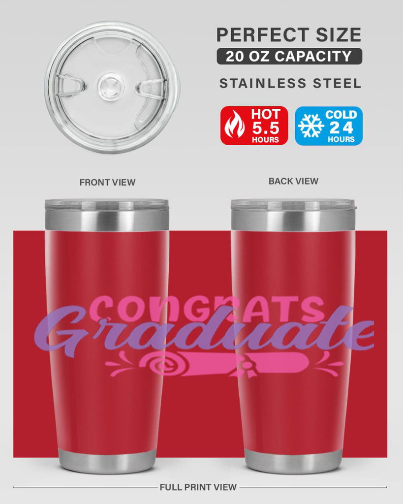 congrats graduate 3#- graduation- Tumbler