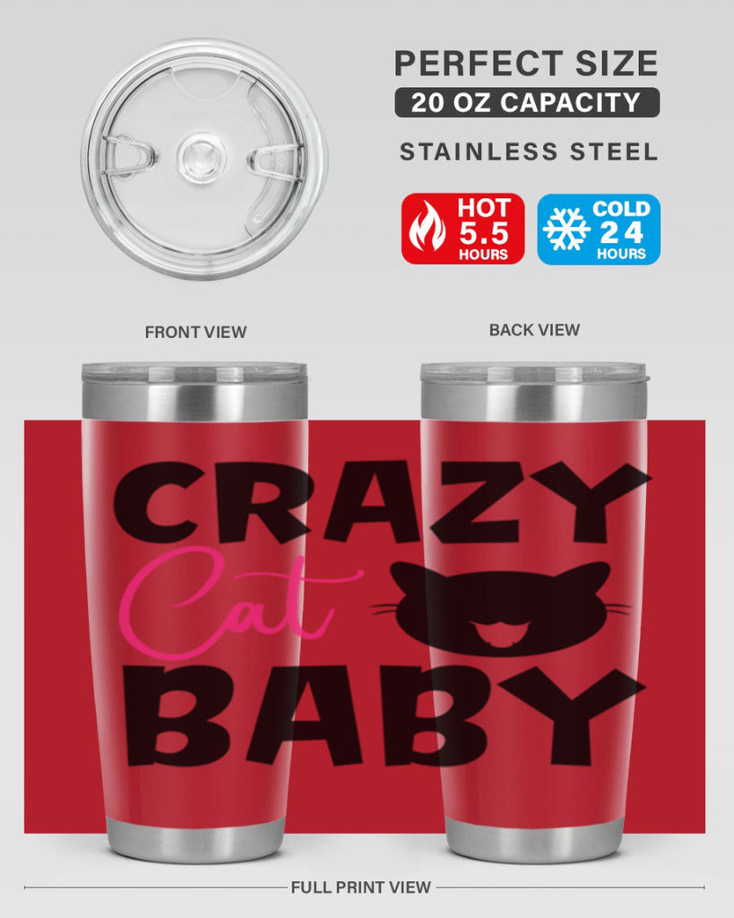 crazy cat baby Style 270#- baby- tumbler