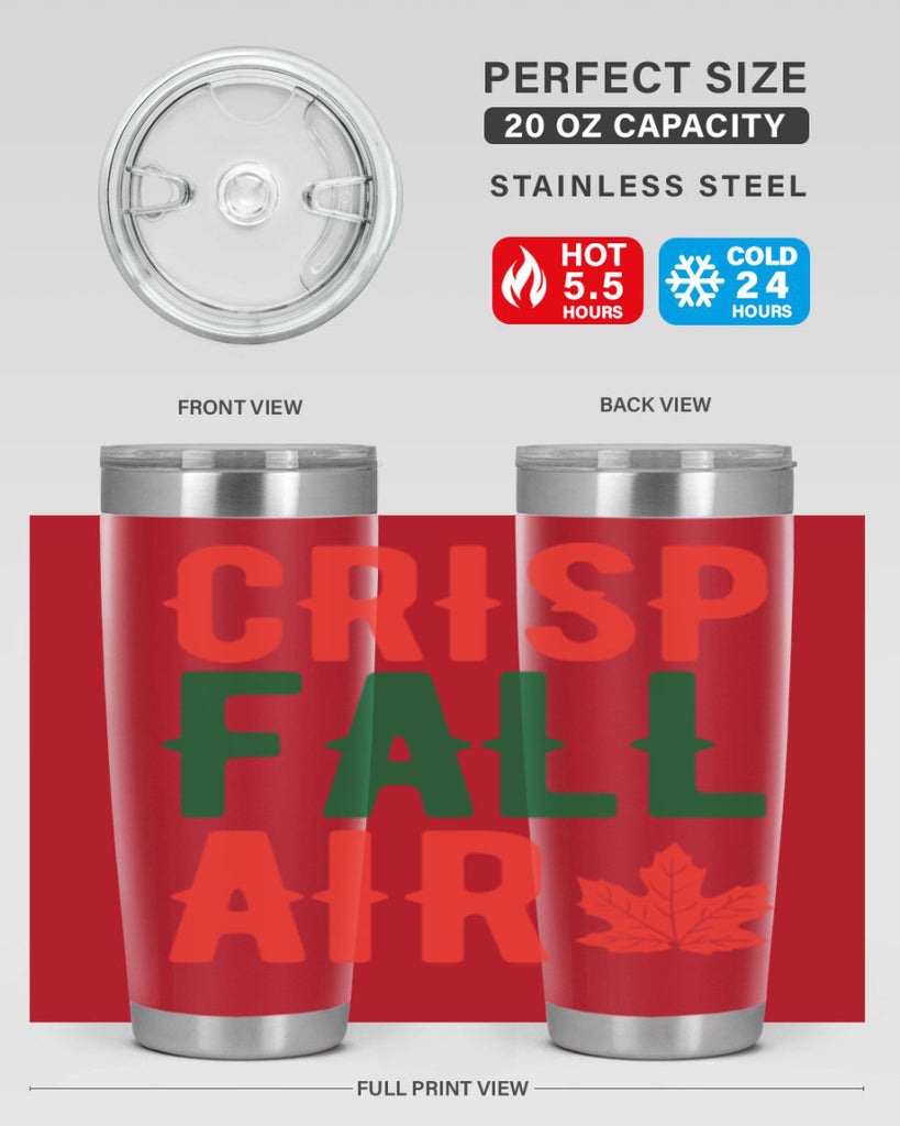 crisp fall air 62#- fall- Tumbler