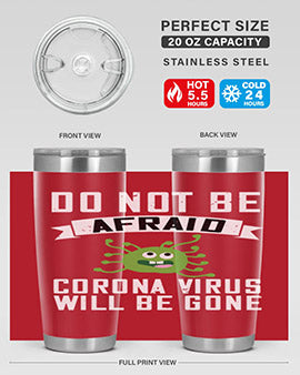 do not be afraid corona virus will be gone Style 56#- corona virus- Cotton Tank