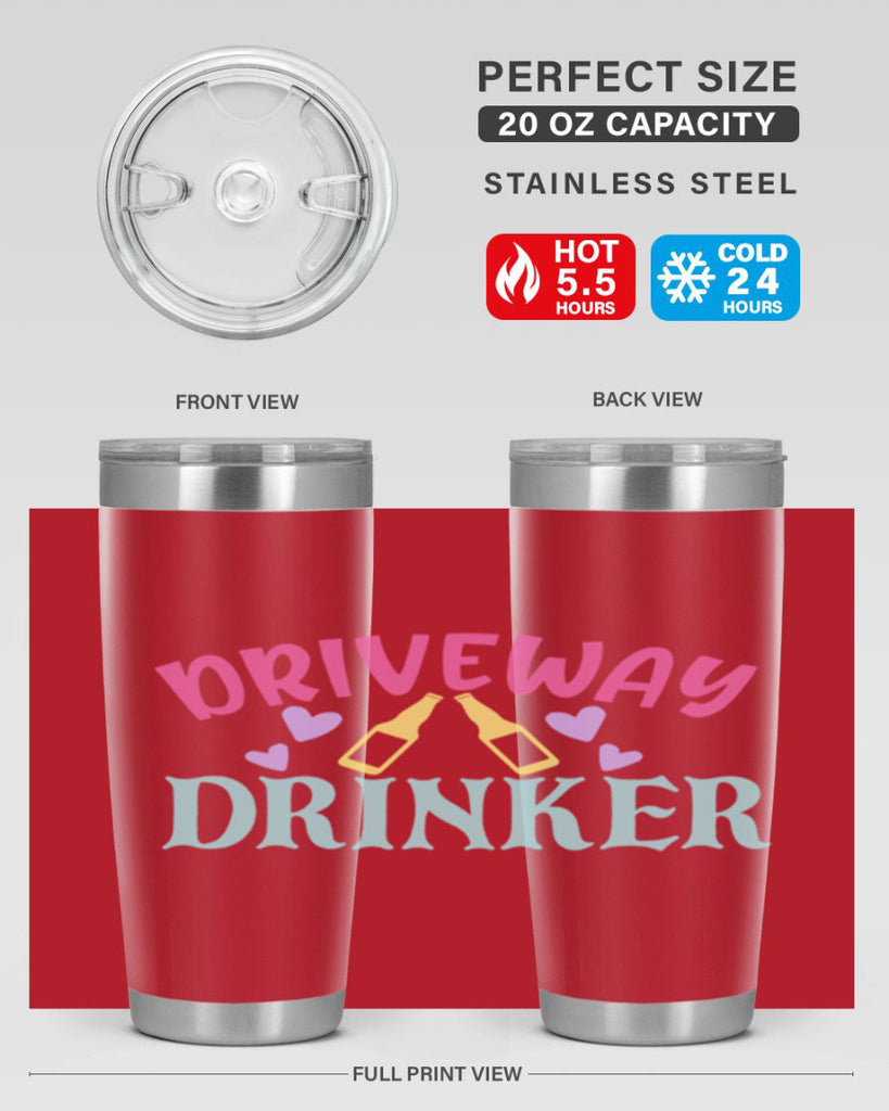 driveway drinker 127#- beer- Tumbler