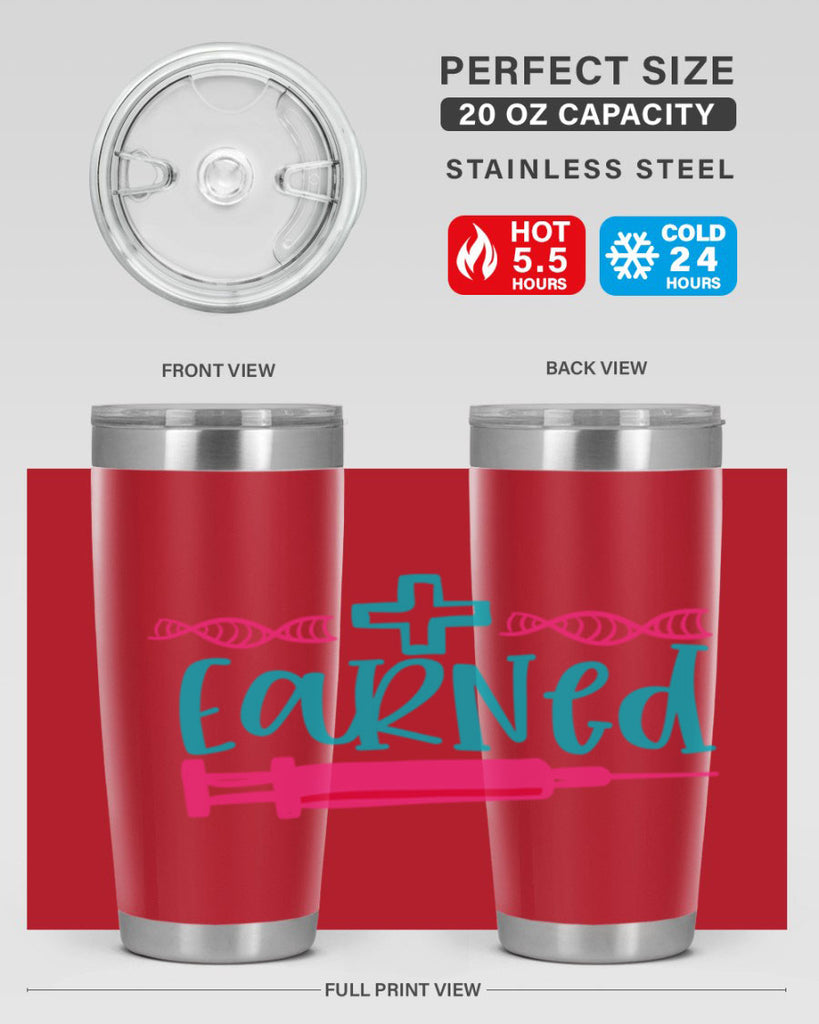 earned Style 389#- nurse- tumbler