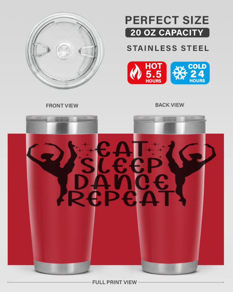 eat sleep dance repeat37#- ballet- Tumbler