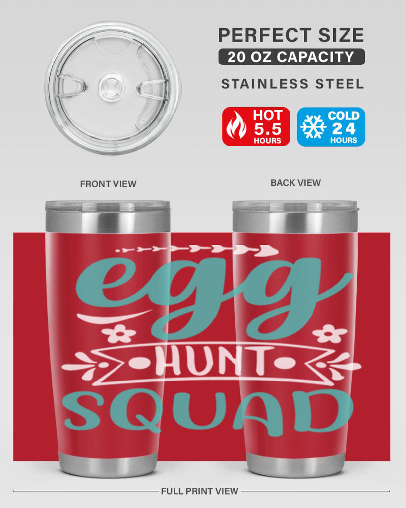 egg hunt squaddd 91#- easter- Tumbler