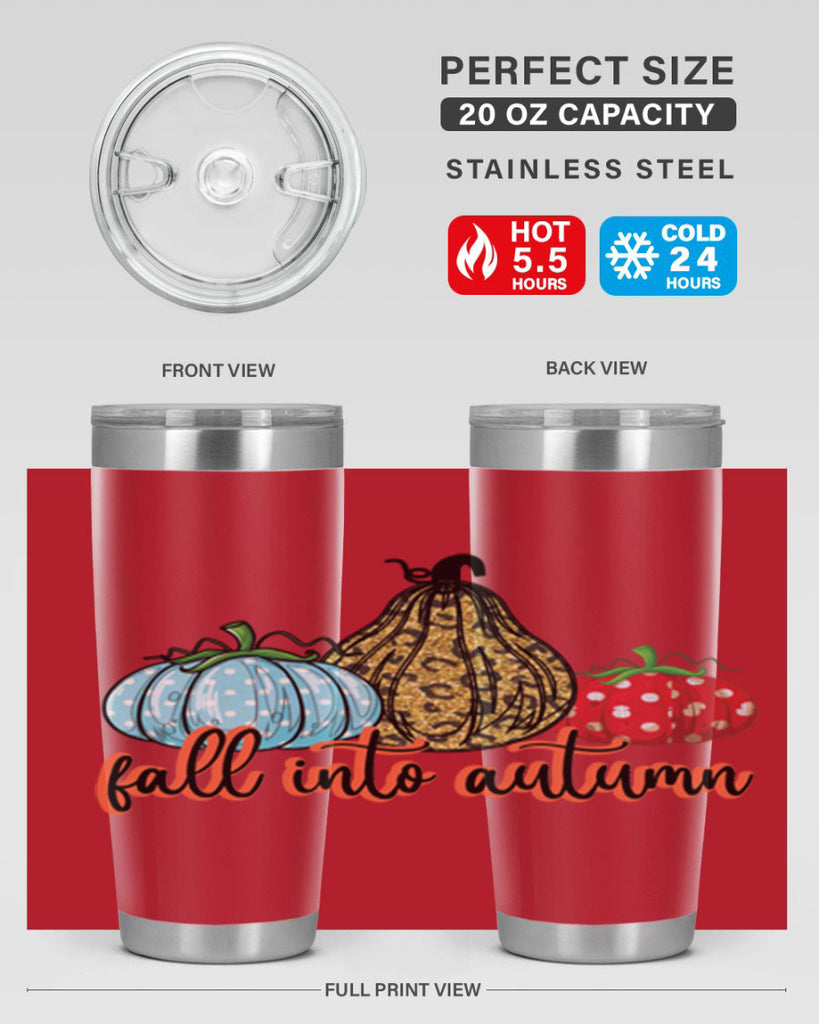 fall into autumn 105#- fall- Tumbler