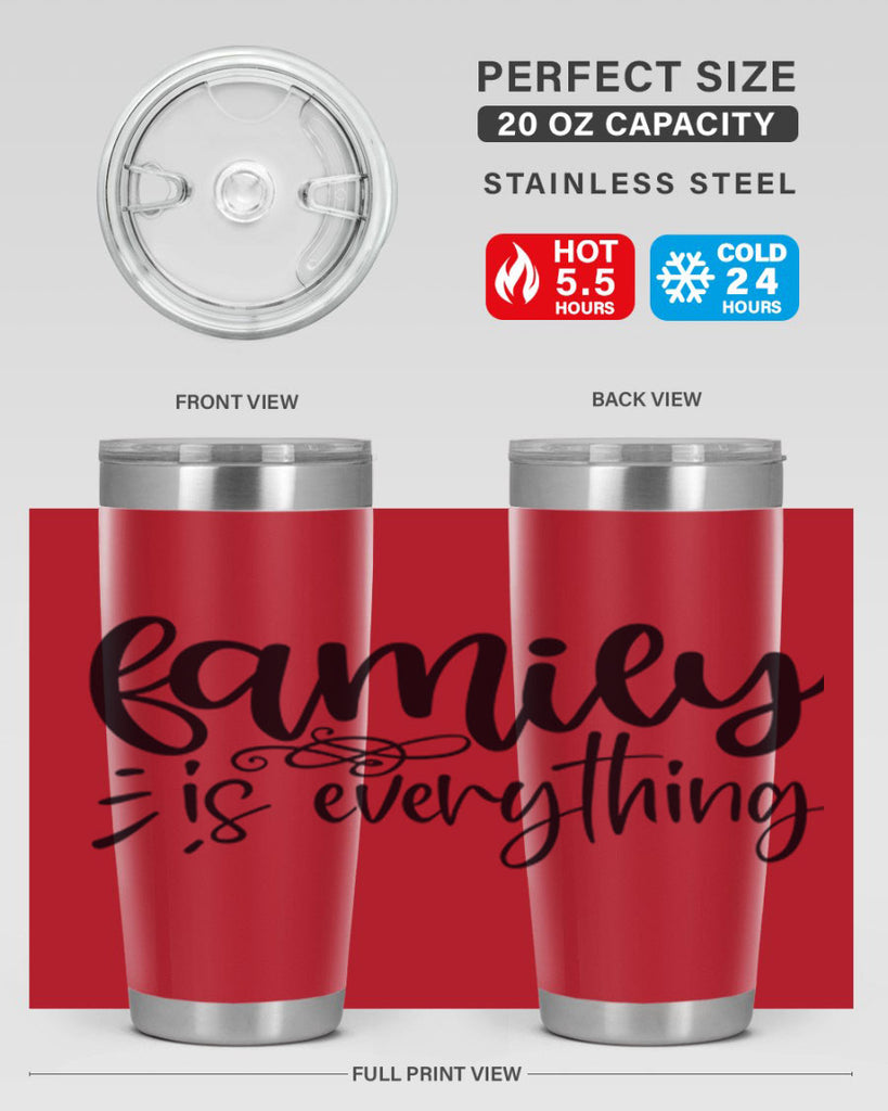 family is everything 72#- home- Tumbler