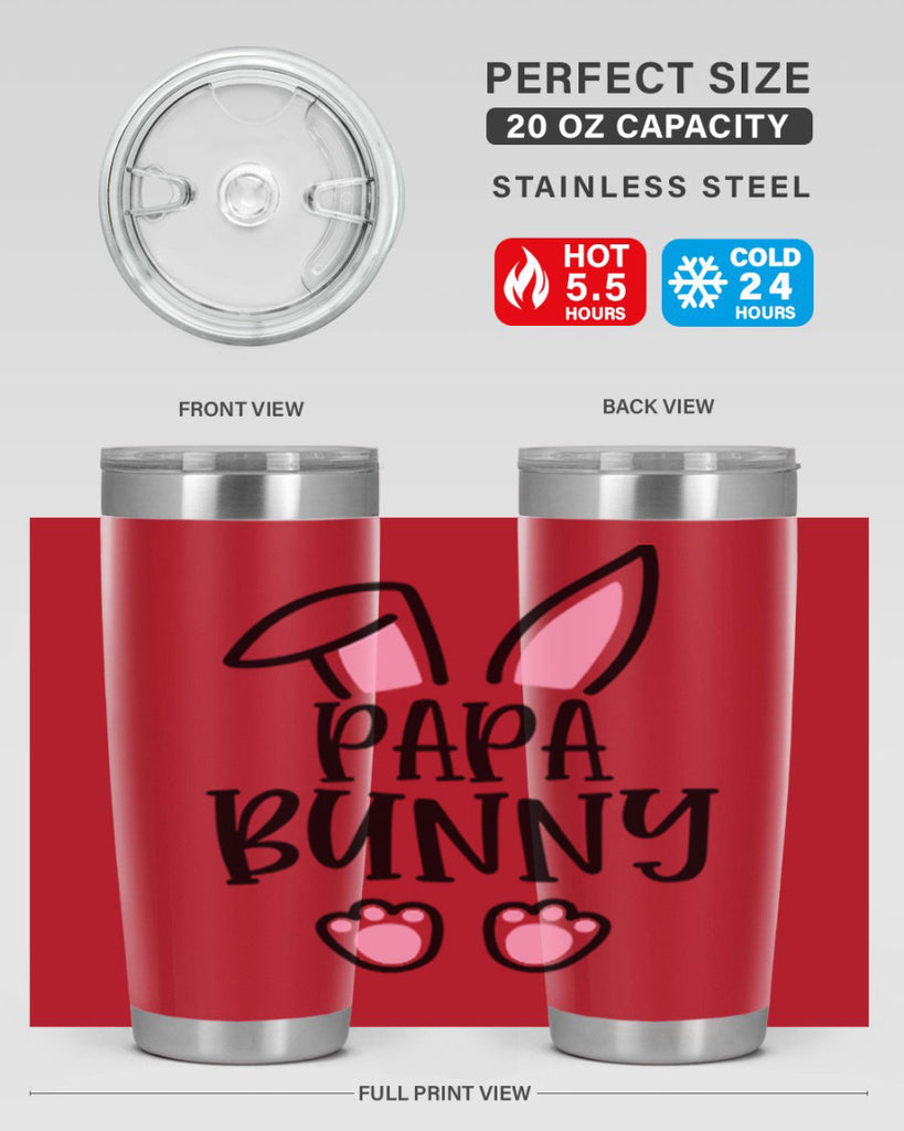 familypapa bunny 48#- easter- Tumbler