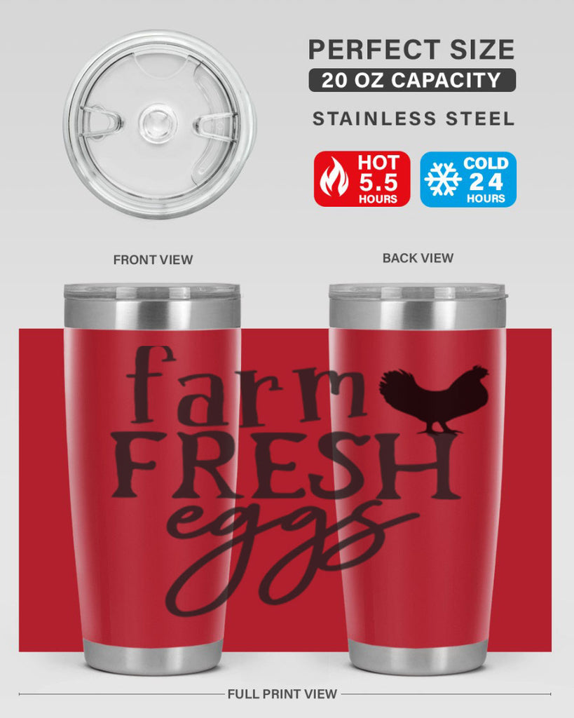 farm fresh eggs 102#- kitchen- Tumbler