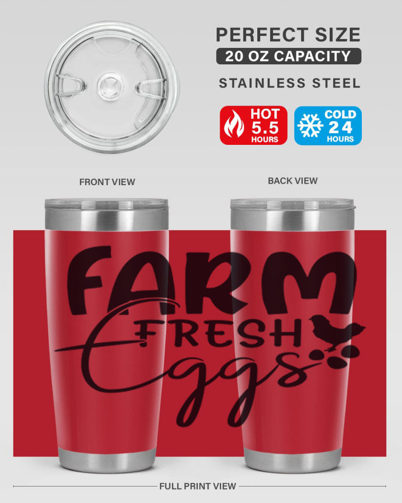 farm fresh eggs 103#- kitchen- Tumbler