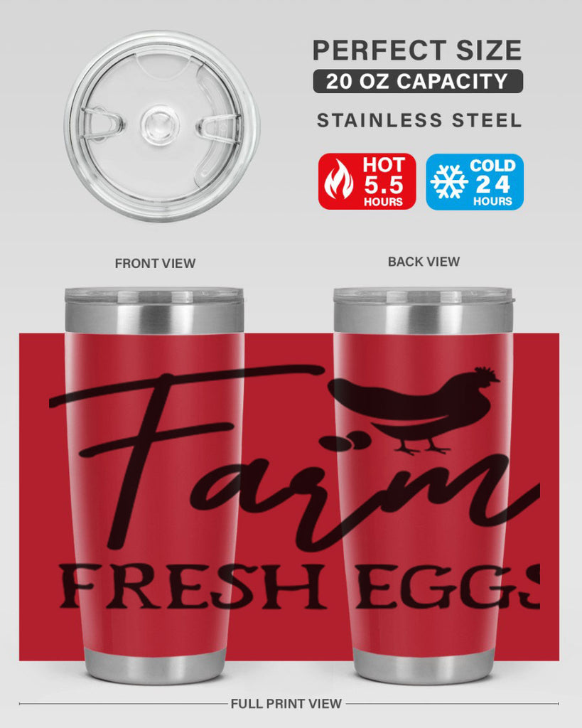 farm fresh eggs design 104#- kitchen- Tumbler