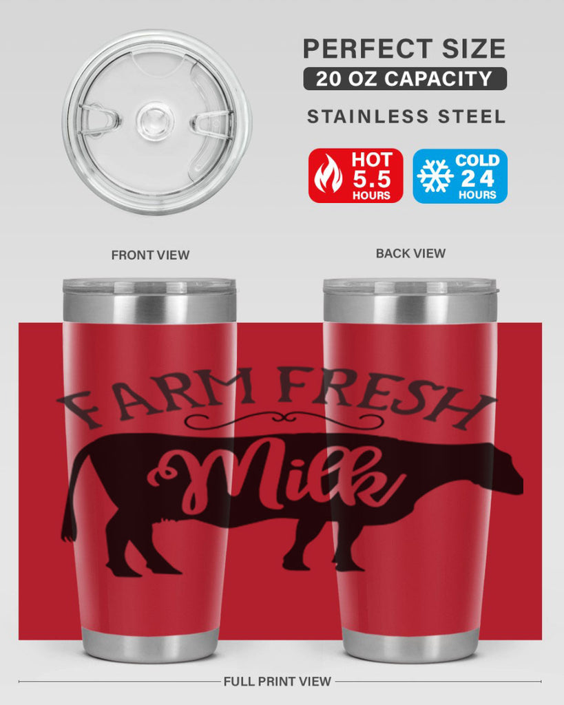 farm fresh milk 101#- kitchen- Tumbler