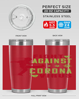 fight against corona virus Style 41#- corona virus- Cotton Tank