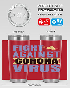 fight against corona virus Style 42#- corona virus- Cotton Tank