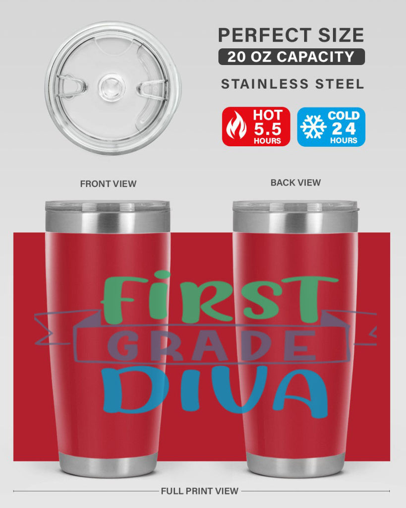 first grade divaa 22#- 1st grade- Tumbler