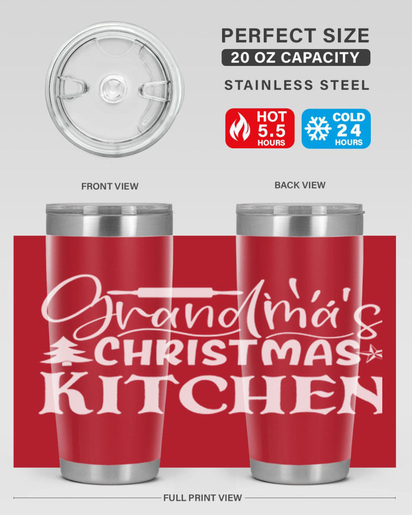 grandmas christmas kitchen 35#- kitchen- Tumbler