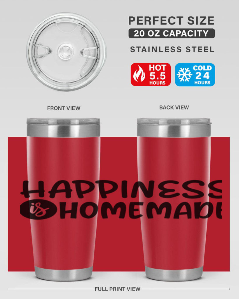 happiness is homemade 40#- home- Tumbler