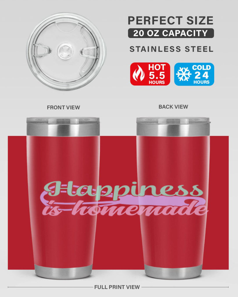happiness is homemade 41#- home- Tumbler