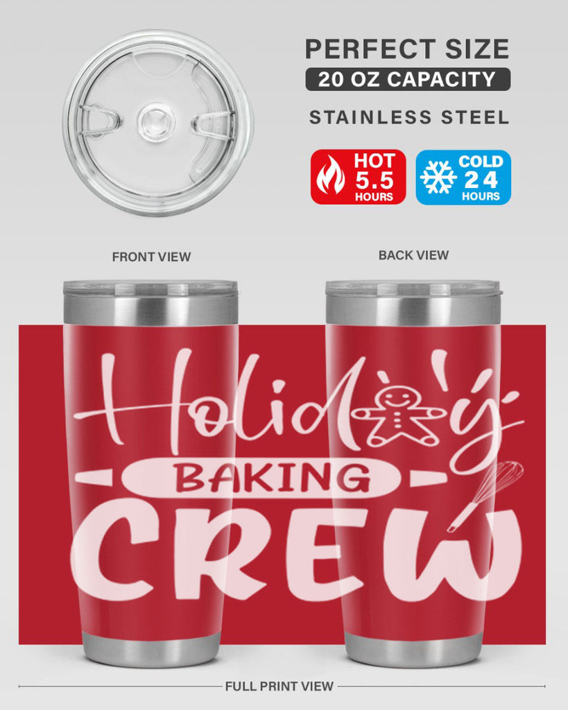 holiday baking crew 34#- kitchen- Tumbler