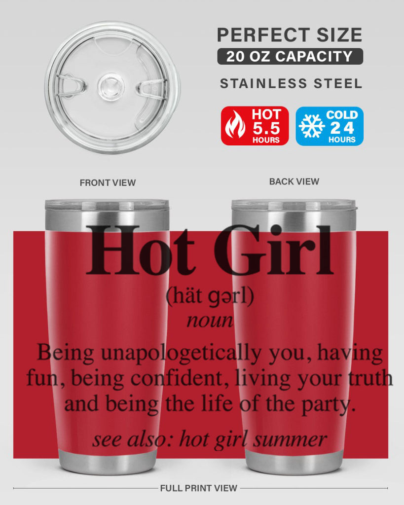 hot girl  summer definition 125#- black words phrases- Cotton Tank