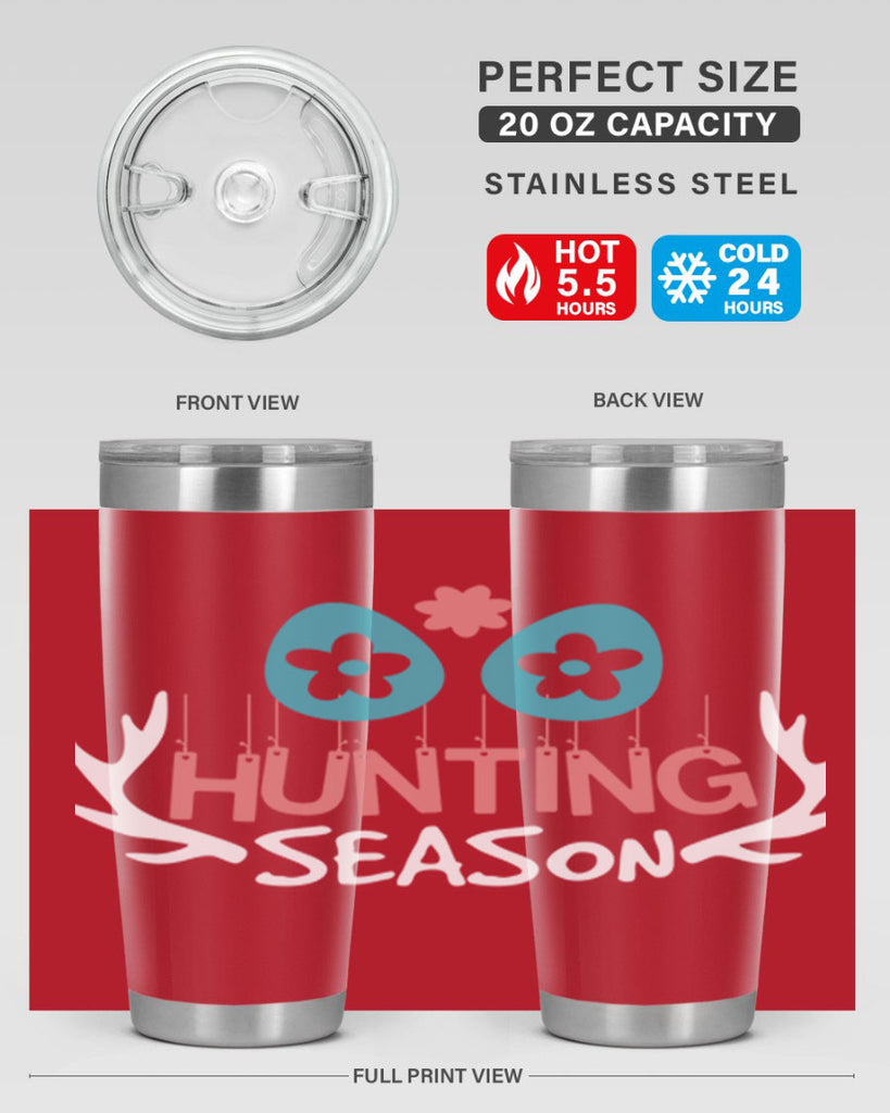 hunting season 74#- easter- Tumbler