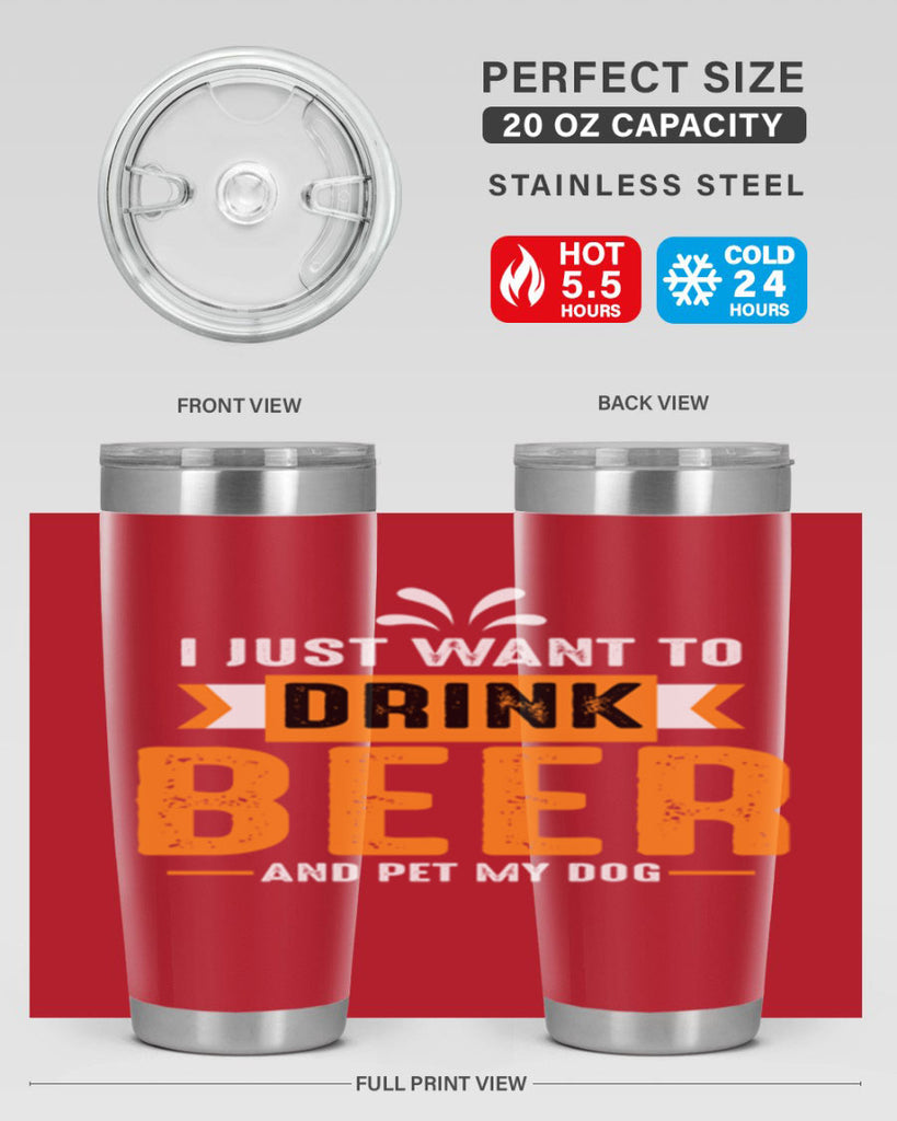 i just want drink beer 151#- beer- Tumbler