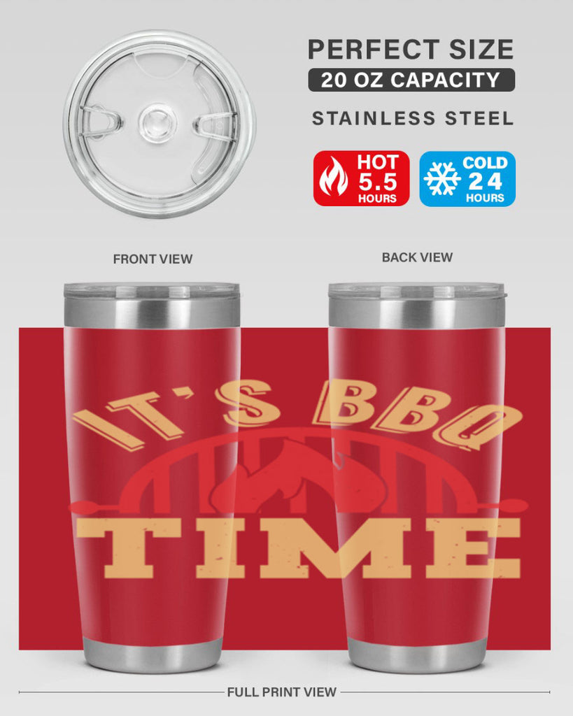 its bbq time 32#- bbq- Tumbler