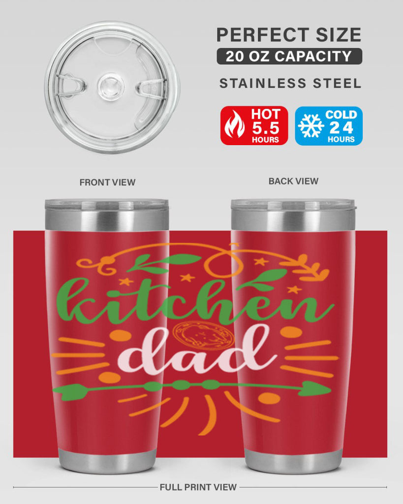 kitchen dad 85#- fathers day- Tumbler