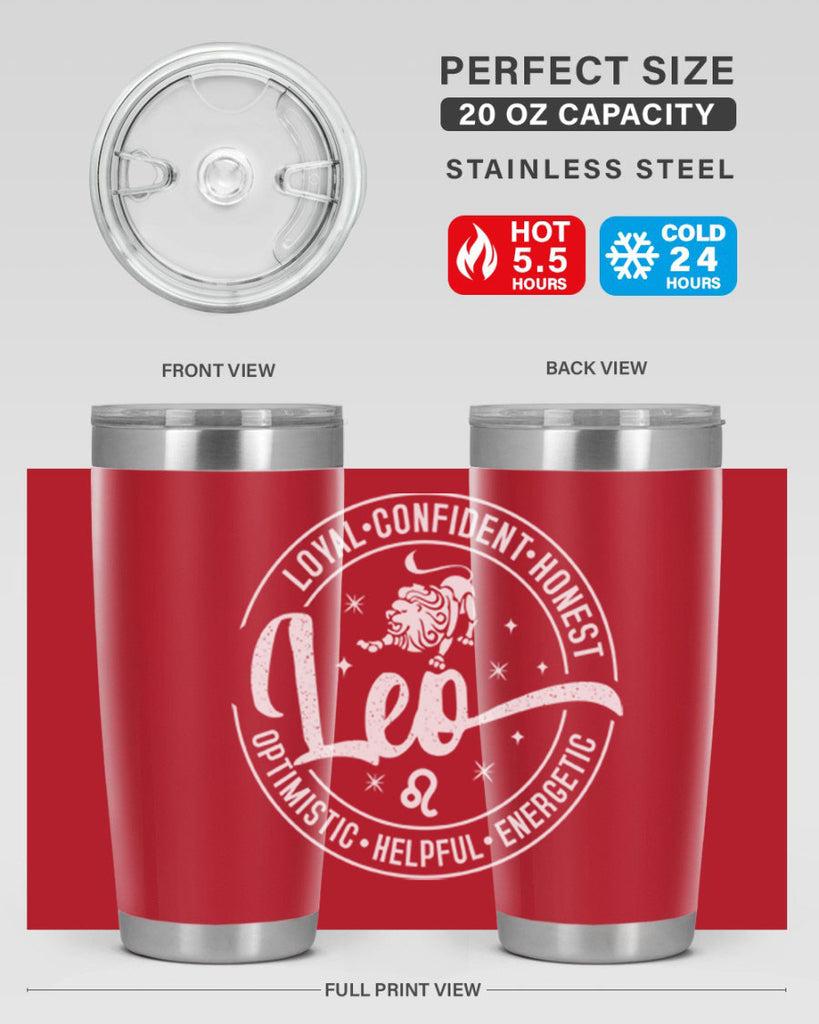 leo 286#- zodiac- Tumbler