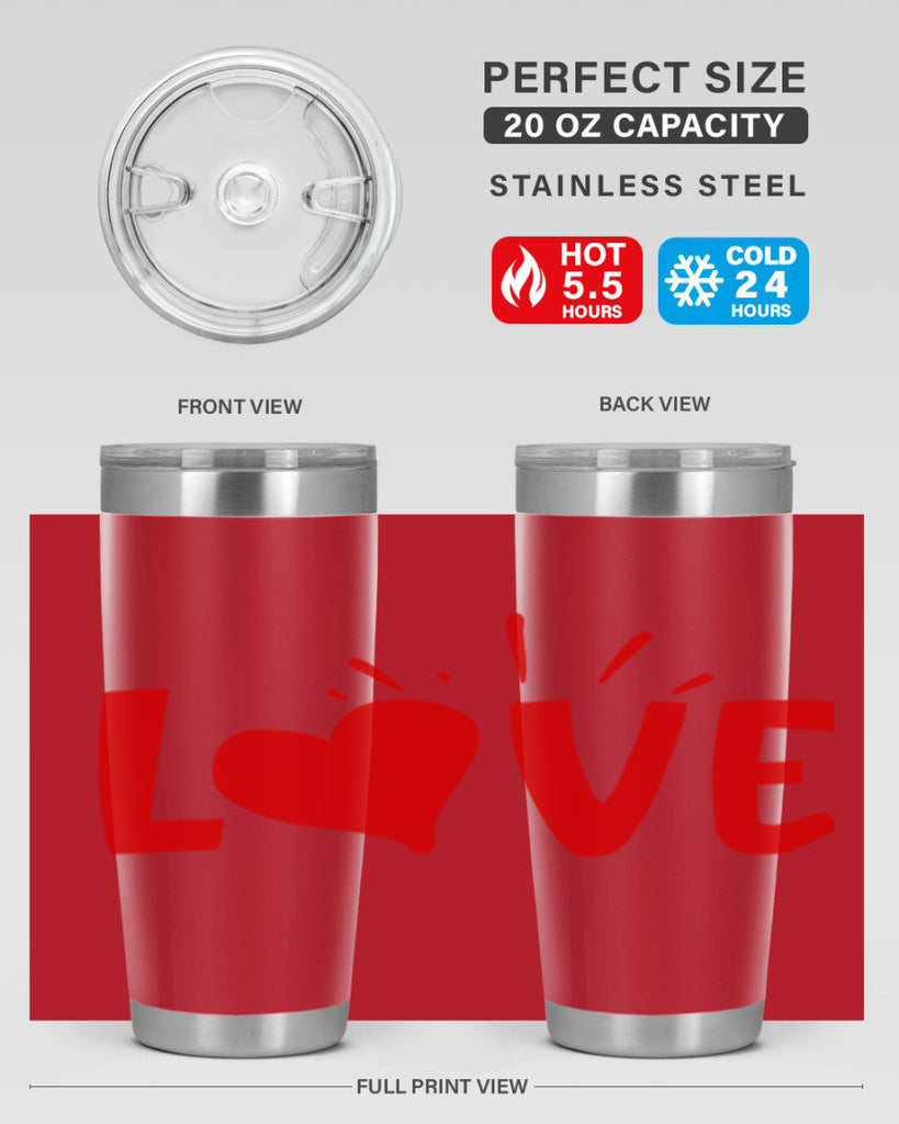 love 75#- valentines day- Tumbler