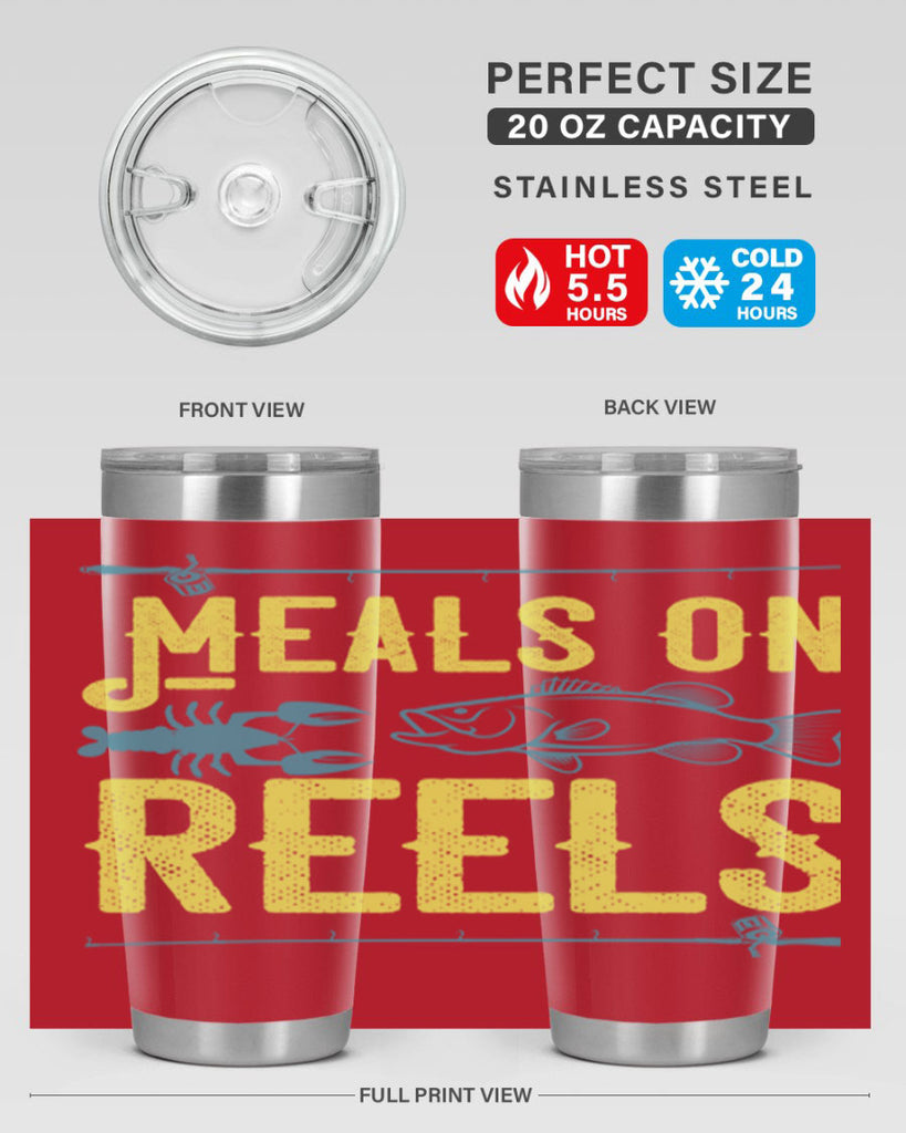 meals on reels 241#- fishing- Tumbler