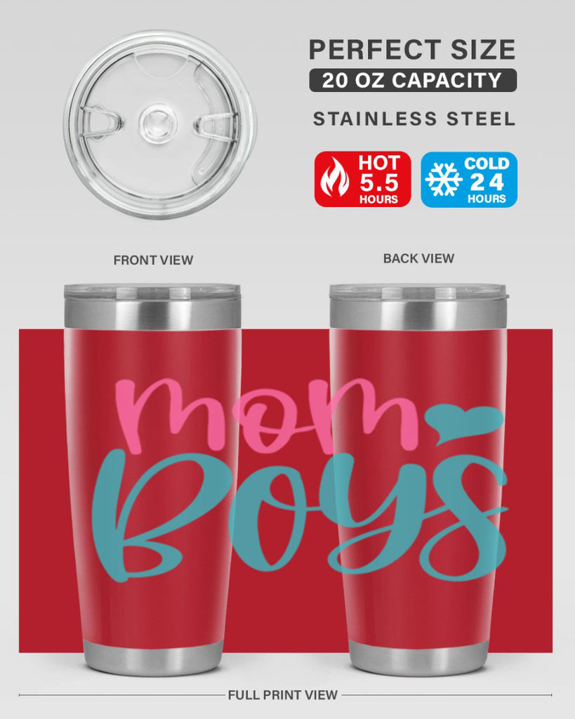 mom boys 318#- mom- Tumbler