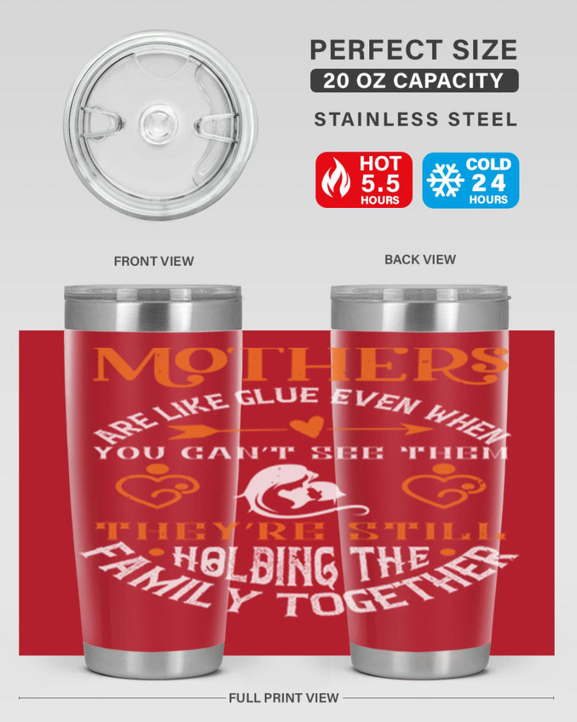 mothers are like glue 51#- mothers day- Tumbler