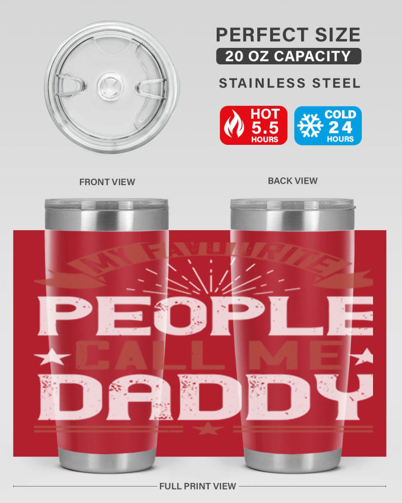 my favourite people call me daddy 205#- fathers day- Tumbler