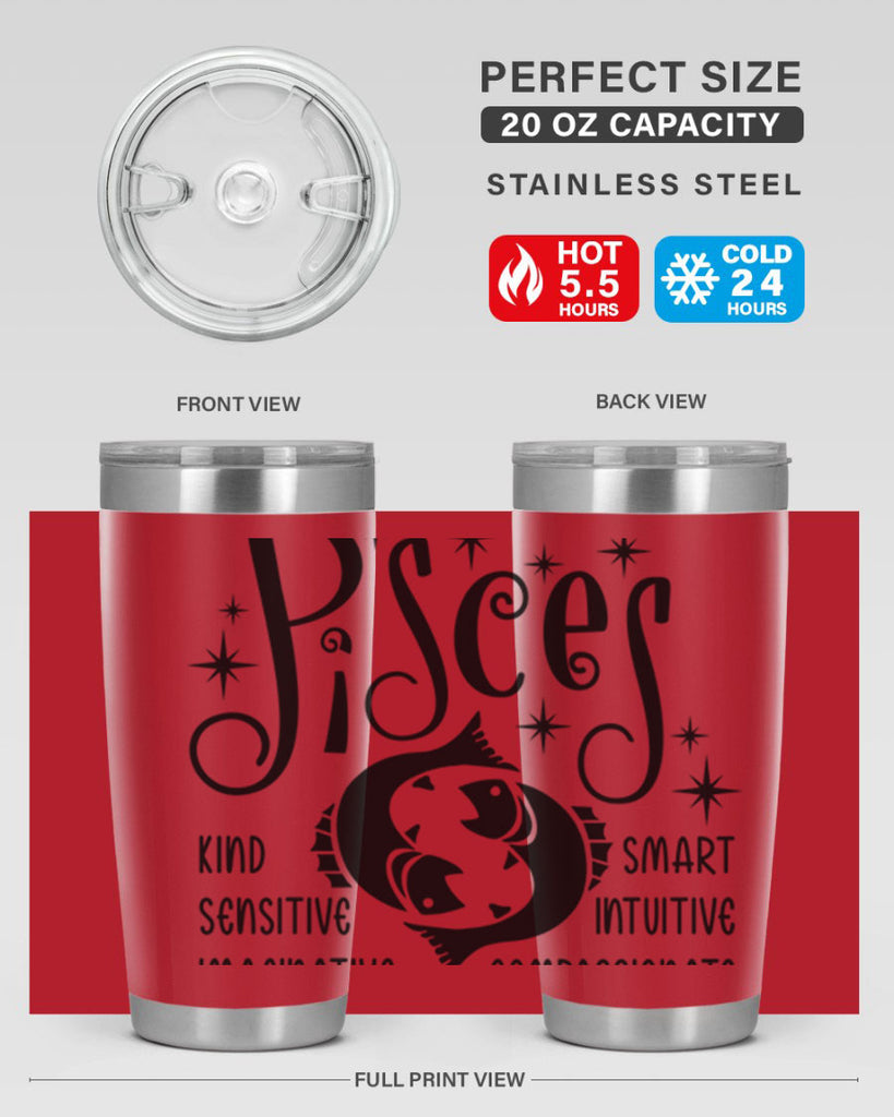 pisces 365#- zodiac- Tumbler