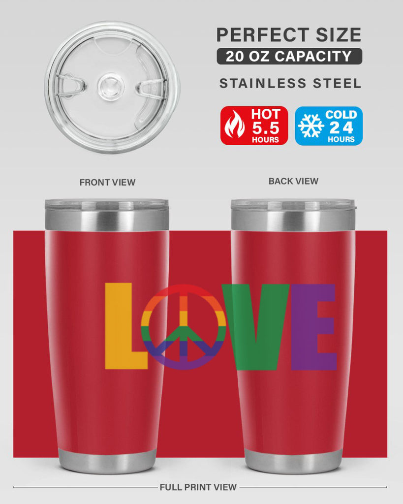 pride love peace 60#- lgbt- Tumbler