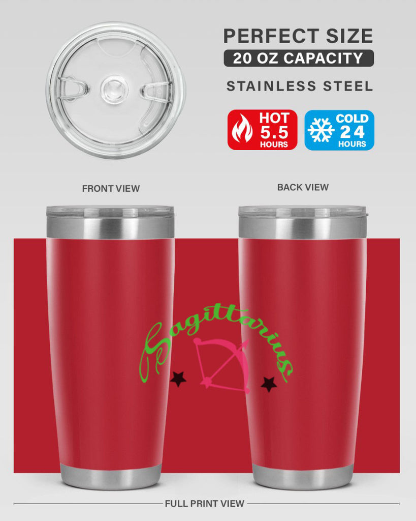 sagittarius 404#- zodiac- Tumbler