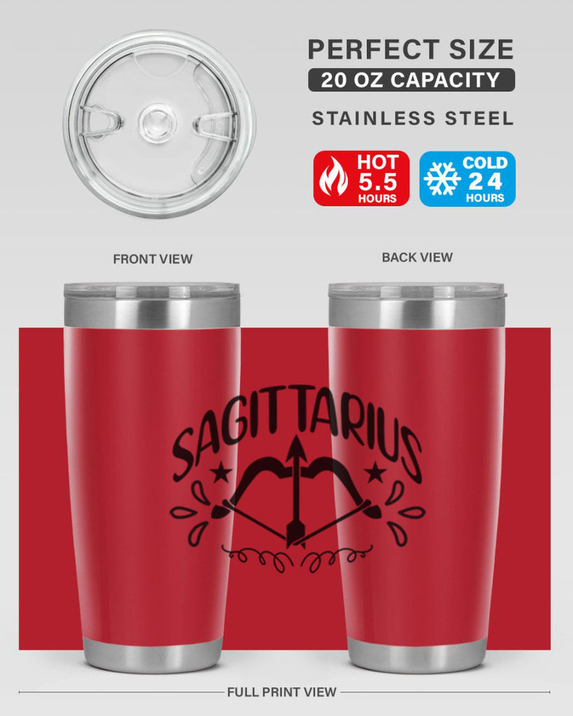 sagittarius 410#- zodiac- Tumbler