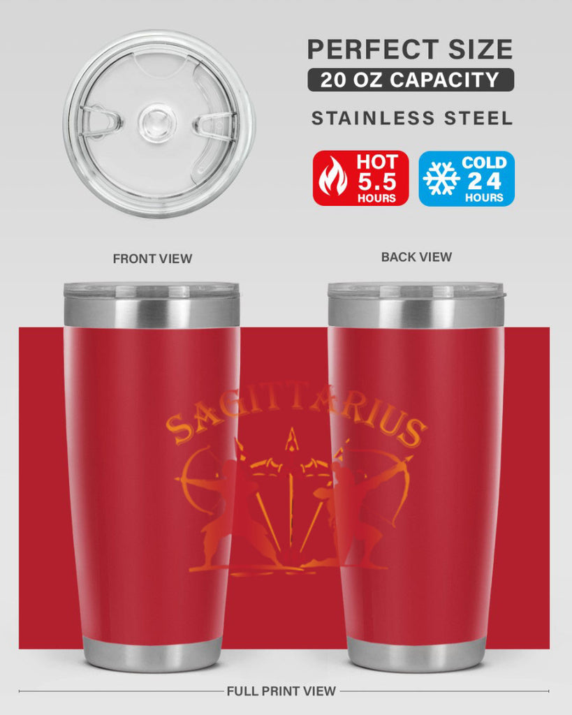 sagittarius 416#- zodiac- Tumbler