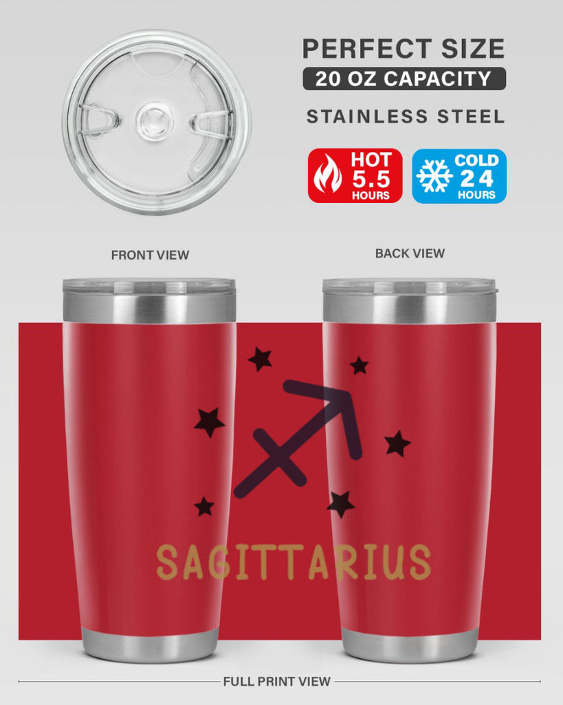 sagittarius 422#- zodiac- Tumbler
