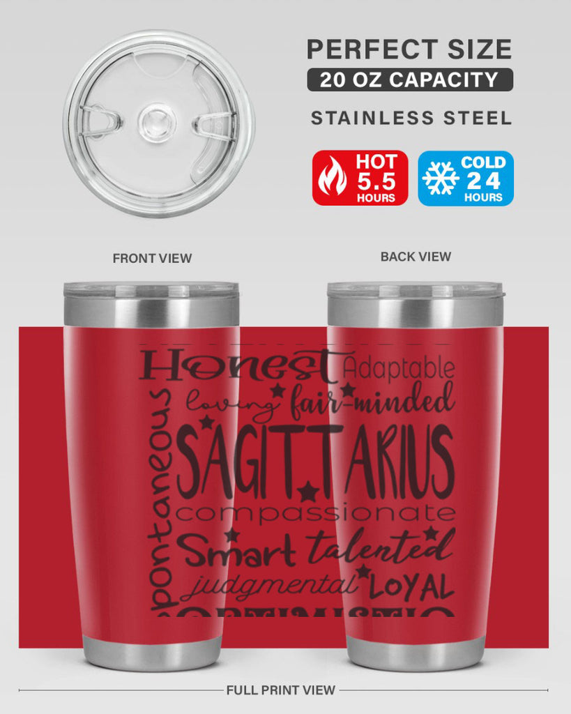 sagittarius 571#- zodiac- Tumbler